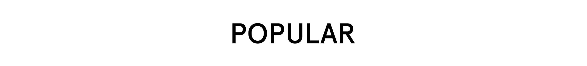 Popular Popular