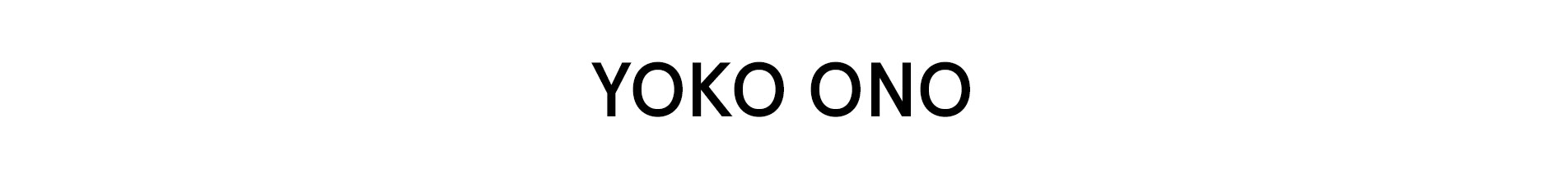 Yoko Ono
