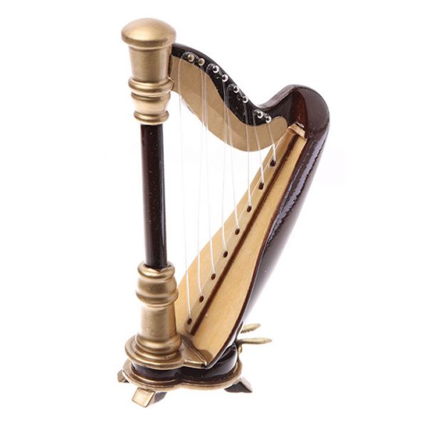 Musical Instrument Magnet - Harp