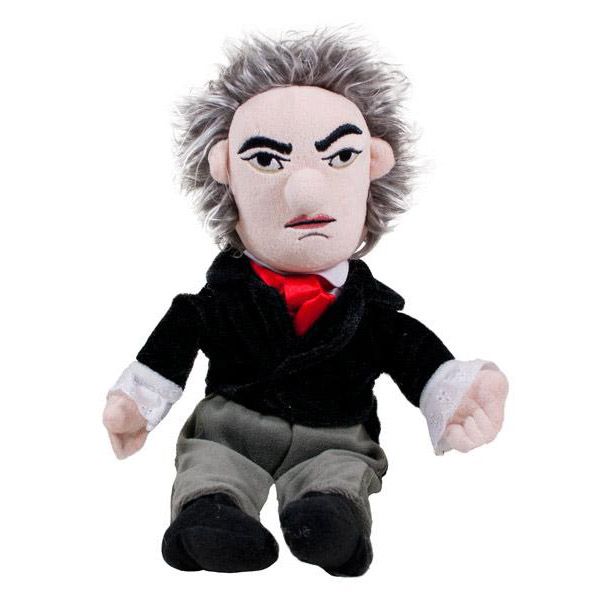 Ludwig van Beethoven Music Plush Doll