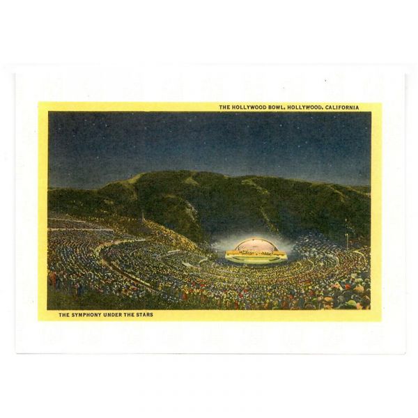 Hollywood Bowl Symphony Under The Stars Card