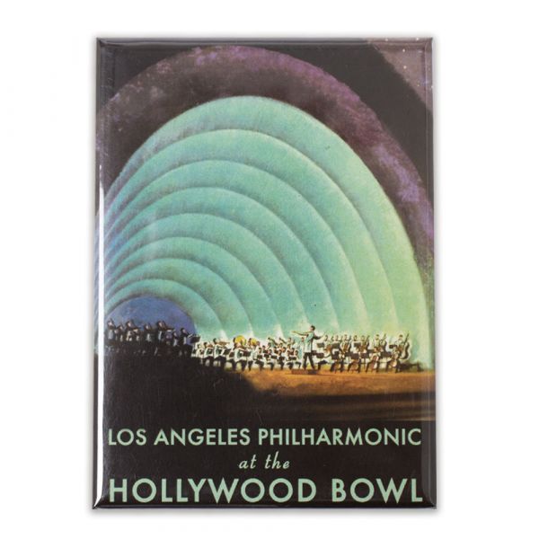 Los Angeles Philharmonic Hollywood Bowl Magnet