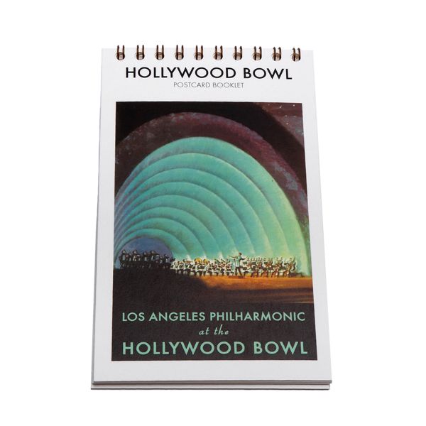 Hollywood Bowl Vintage Postcards Booklet