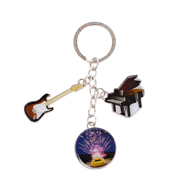 Hollywood Bowl Multi-Charm Keychain