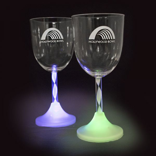 Hollywood Bowl Light Up Wine Glass