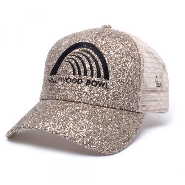 Hollywood Bowl Gold Bling Cap