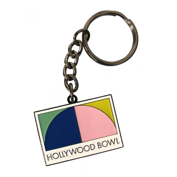 Hollywood Bowl Double Time Keychain