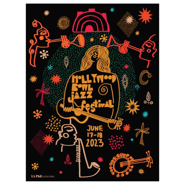 Hollywood Bowl Jazz Festival Vibe Sticker