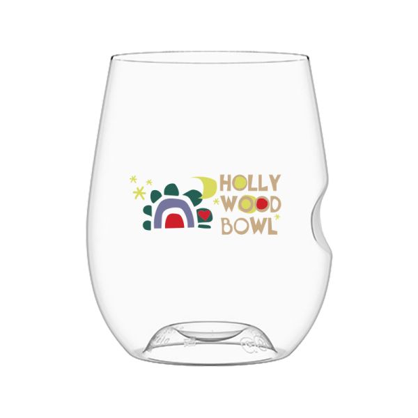 Hollywood Bowl With the Folks Wine Glass