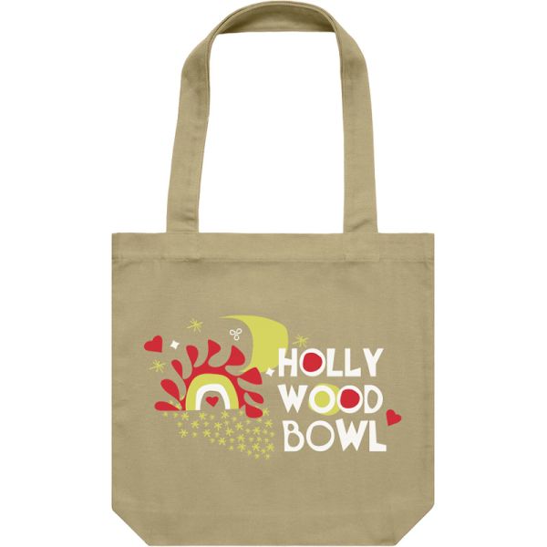 Hollywood Bowl With the Folks Tote Bag - Khaki