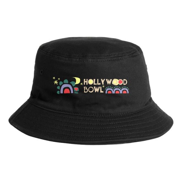 Hollywood Bowl With the Folks Bucket Hat - Black