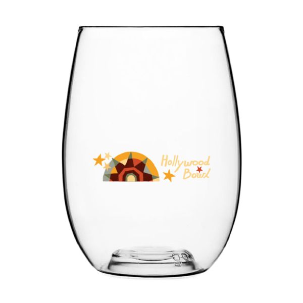 Hollywood Bowl Mosaic Wine Glass