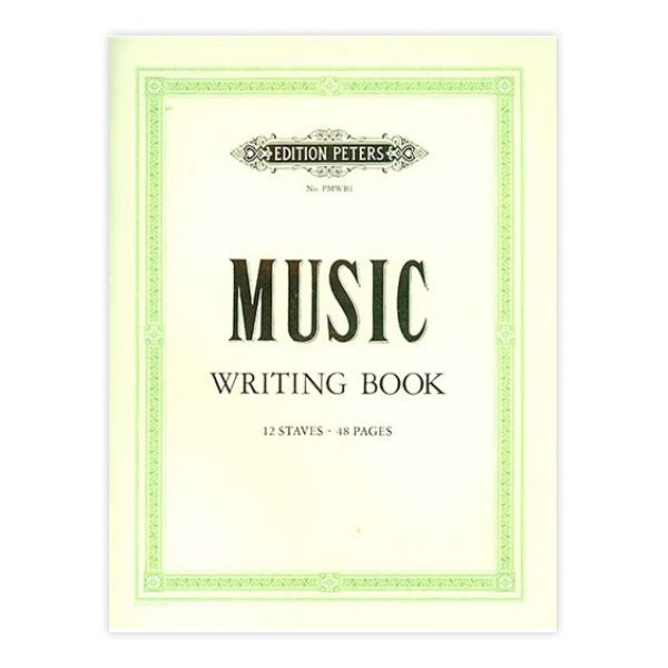 Blank Sheet Music Notebook