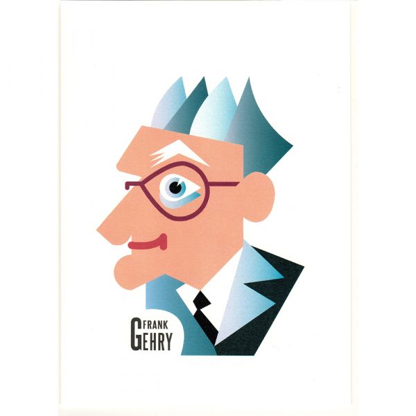Frank Gehry Greeting Card