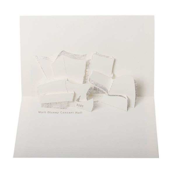 Walt Disney Concert Hall Pop-Up Card