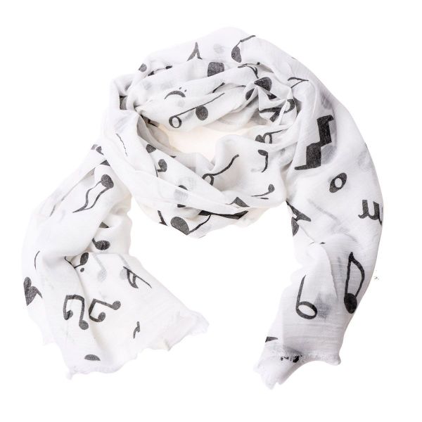 Music Note Scarf