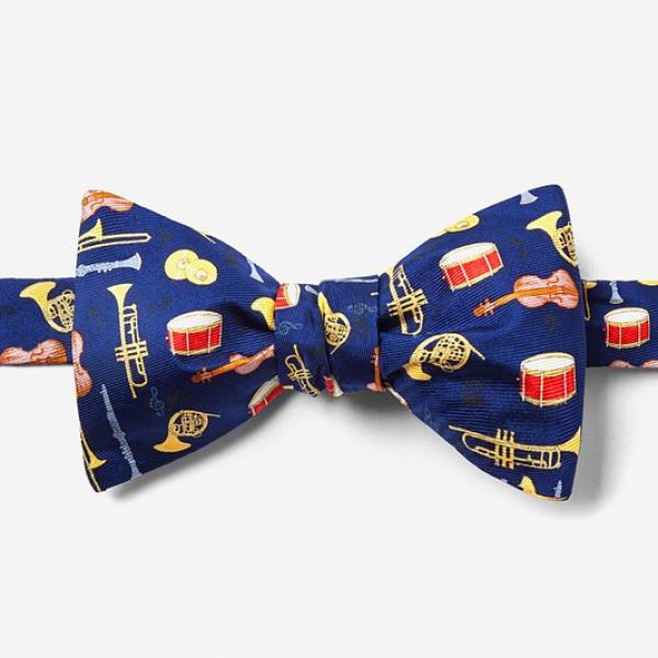 Musical Instruments Bow Tie