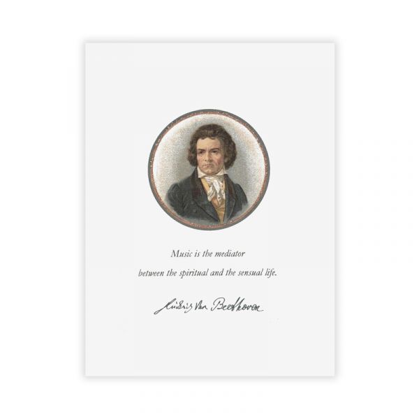 Beethoven Quote Card