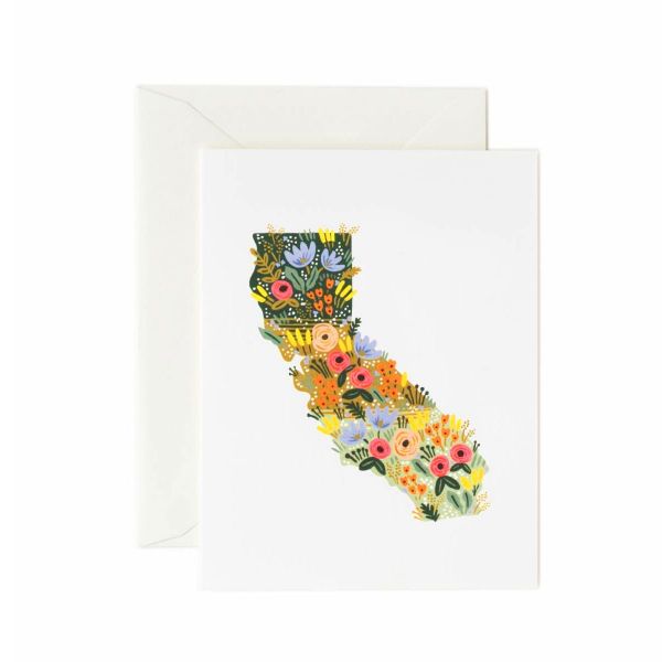 California Wild Flowers Greeting Card