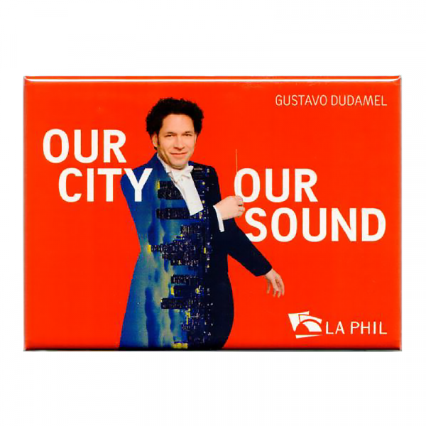 Gustavo Dudamel Skyline Magnet