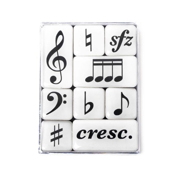 Musical Notes Magnet Set
