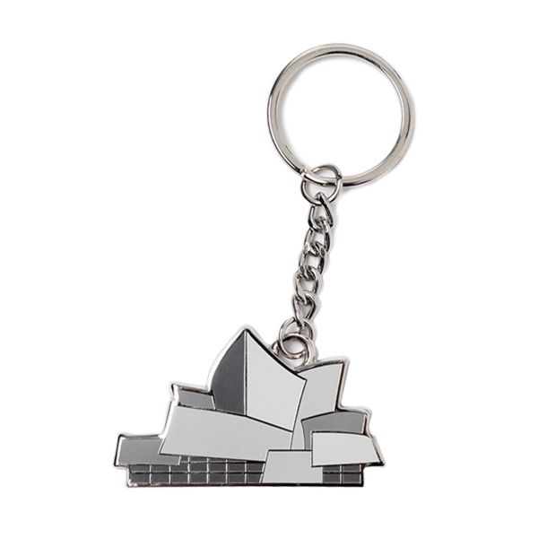 Walt Disney Concert Hall Enamel Key Chain