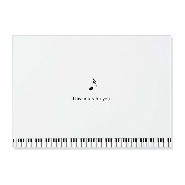 Music Note Greeting Cards Boxed Set