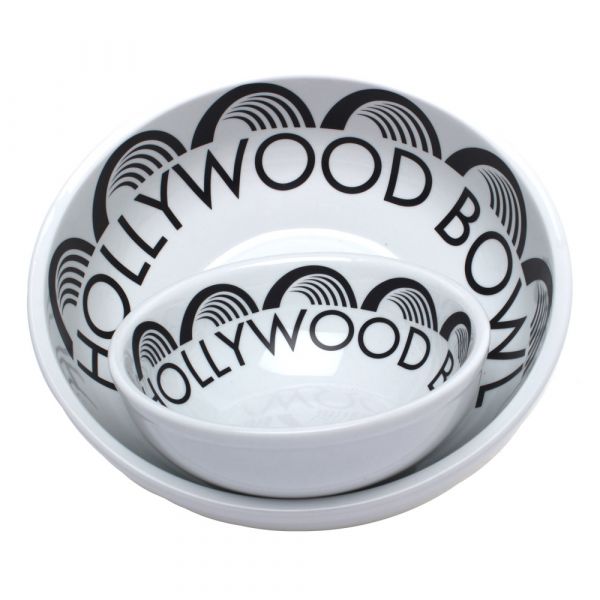 Hollywood Bowl Logo Bowls
