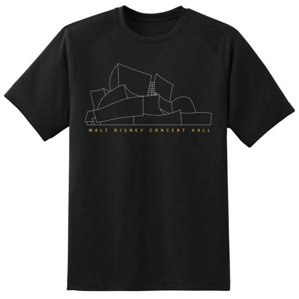 Walt Disney Concert Hall Outline T-Shirt (Mens)