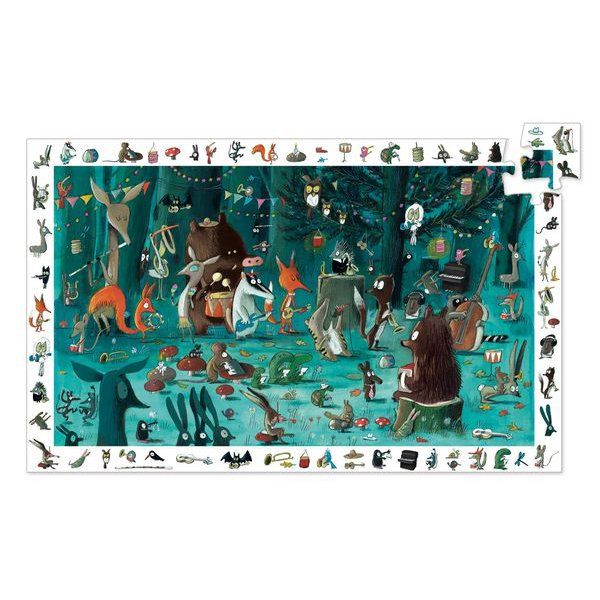 Animal Orchestra Puzzle Observation & Poster