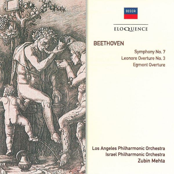 Mehta / LA Phil - Beethoven: Symphony No. 7, Overtures (CD)