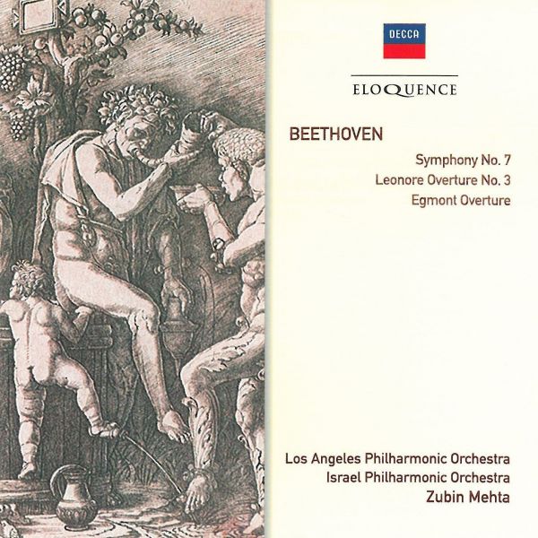 Beethoven: Symphony No. 7, Overtures - Mehta & LA Phil (CD)