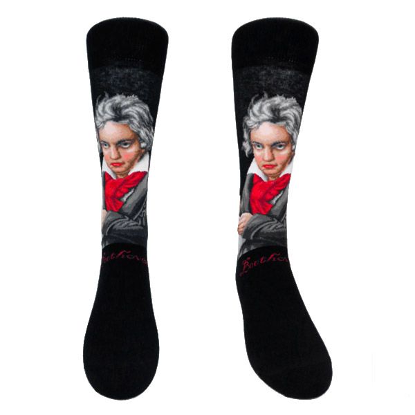 Ludwig van Beethoven Portrait Socks