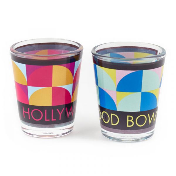 Hollywood Bowl Double Time Shot Glass