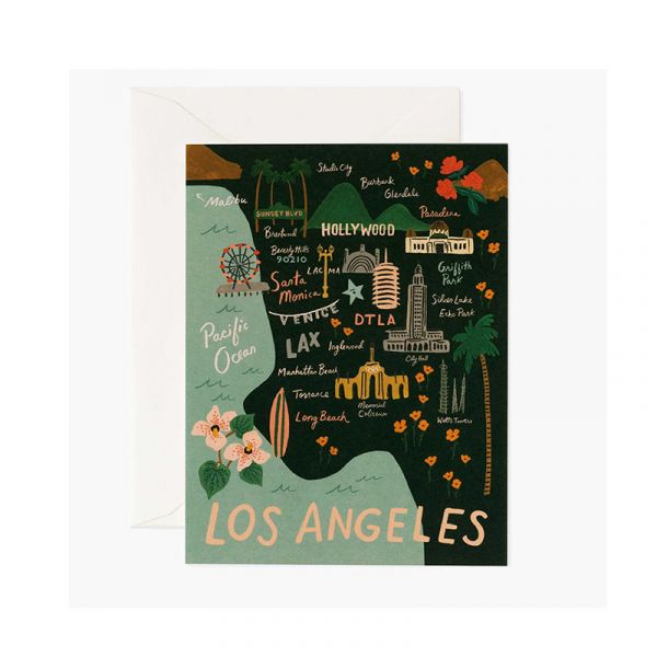 Los Angeles Landmarks Card
