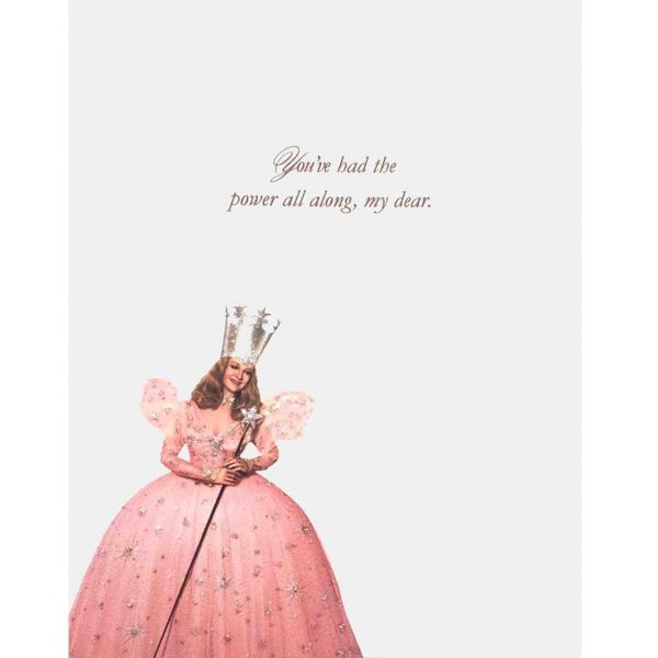 Glinda greeting card