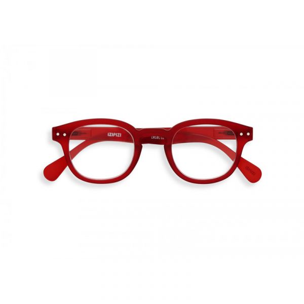 IZIPIZI Reading Glasses: Red #C