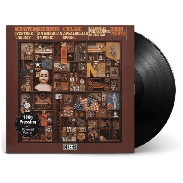 Bernstein, Gershwin, Copland - Mehta & LA Phil (LP)