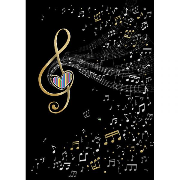 Music Clef Card