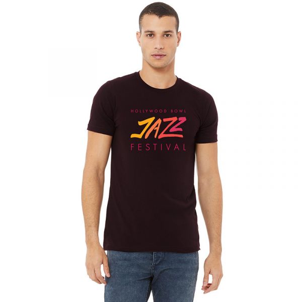 Hollywood Bowl Jazz Fest Tee - Wine