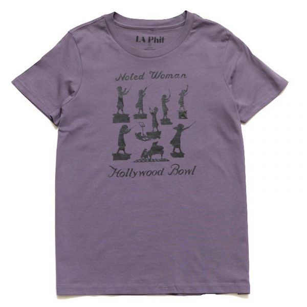 Ladies Noted Woman Tee - Plum