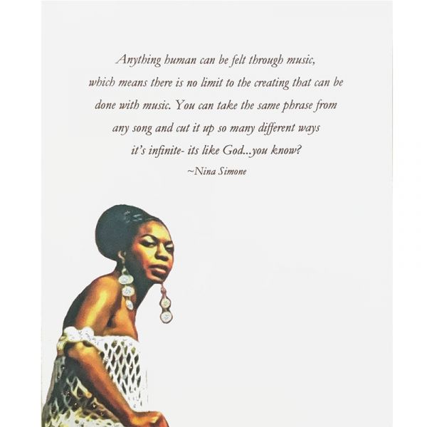 NIna Simone Quote Card