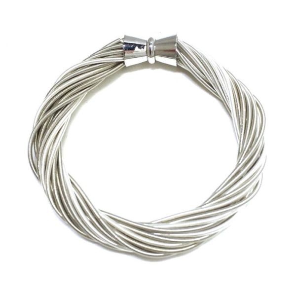 Silver Twist Bracelet
