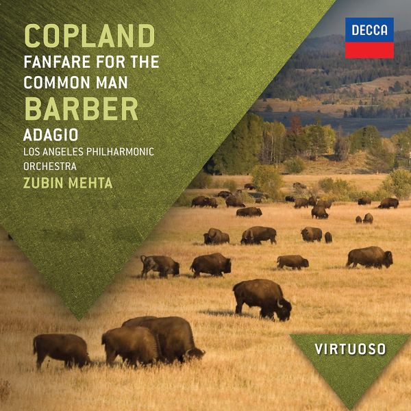 Copland: Fanfare For The Common Man / Barber: Adagio - Mehta & LA Phil (CD)