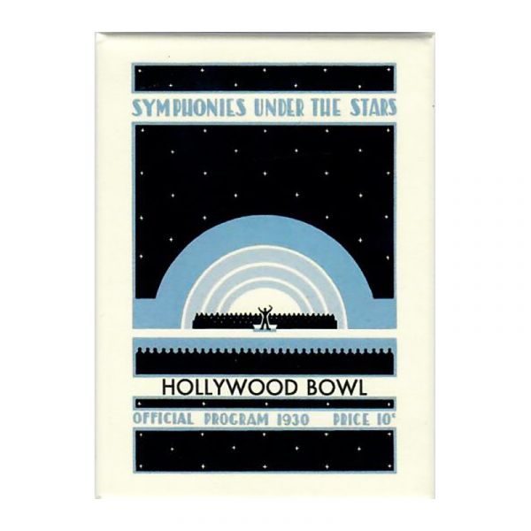 Hollywood Bowl 1930s Magnet