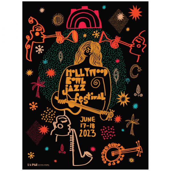 Hollywood Bowl Jazz Festival Poster