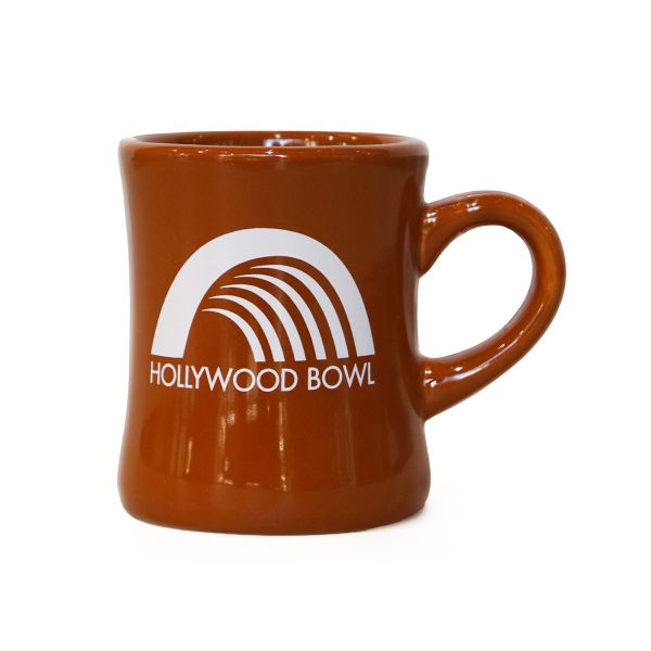 Hollywood Bowl Diner Mug - Brown