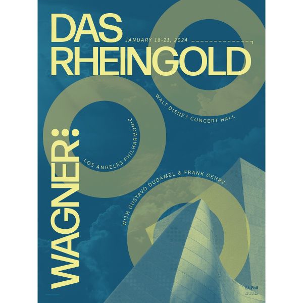 LA Phil x Gliss Prints: Das Rheingold Poster