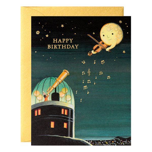 Happy Birthday Observatory Greeting Card