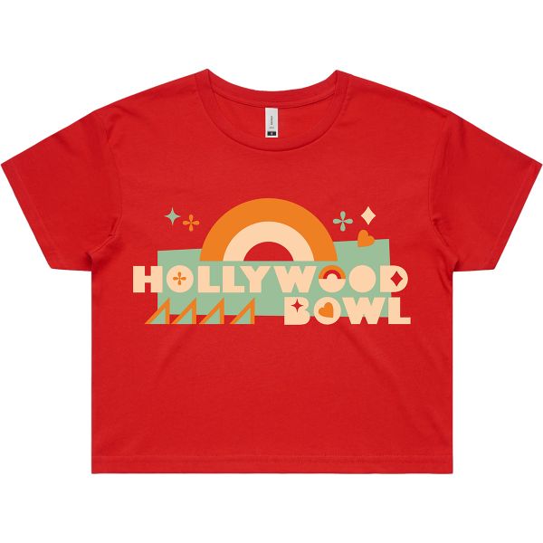 Hollywood Bowl Iconic Crop Tee